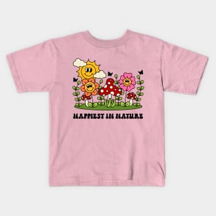 Happiest In Nature Kids T-Shirt